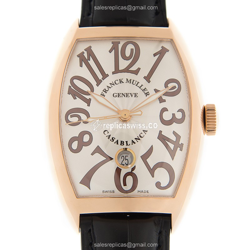 Franck Muller 8880 B C DT (5N) CASABLANCA Automatic 18kt Rose Gold