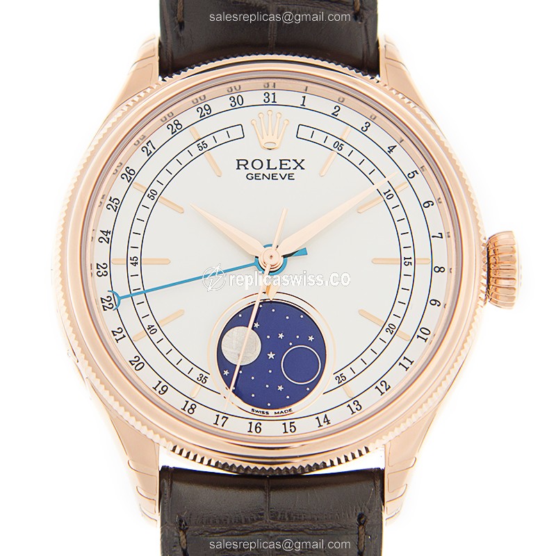 Rolex 50535 CELLINI SERIES Automatic 18kt Rose Gold