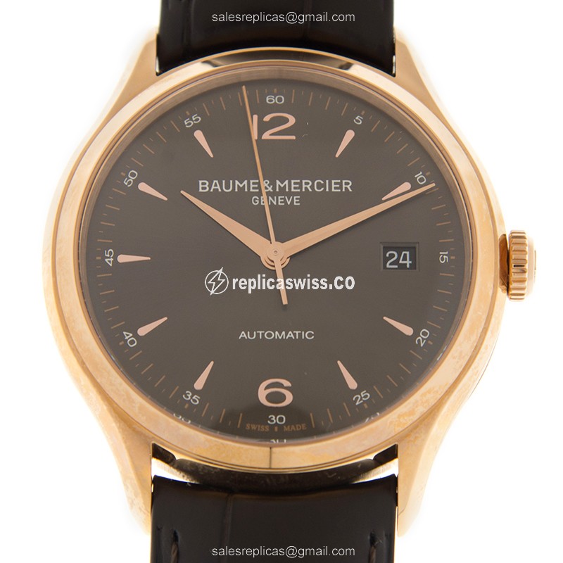 Baume & Mercier M0A10059 CLIFTON Automatic 18kt Rose Gold