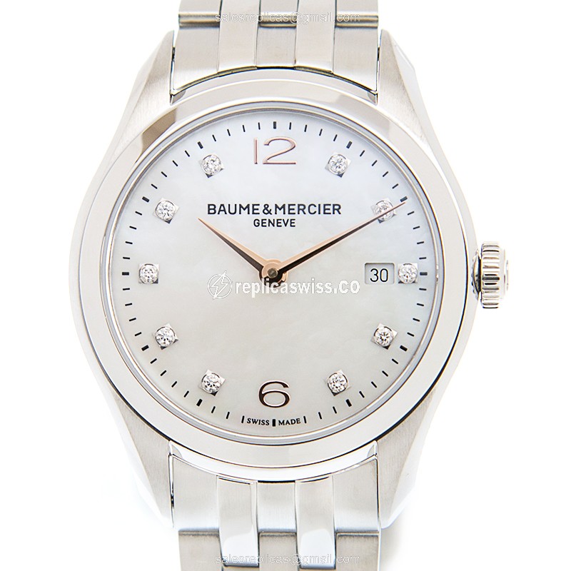Baume & Mercier M0A10176 CLIFTON Quartz Stainless Steel
