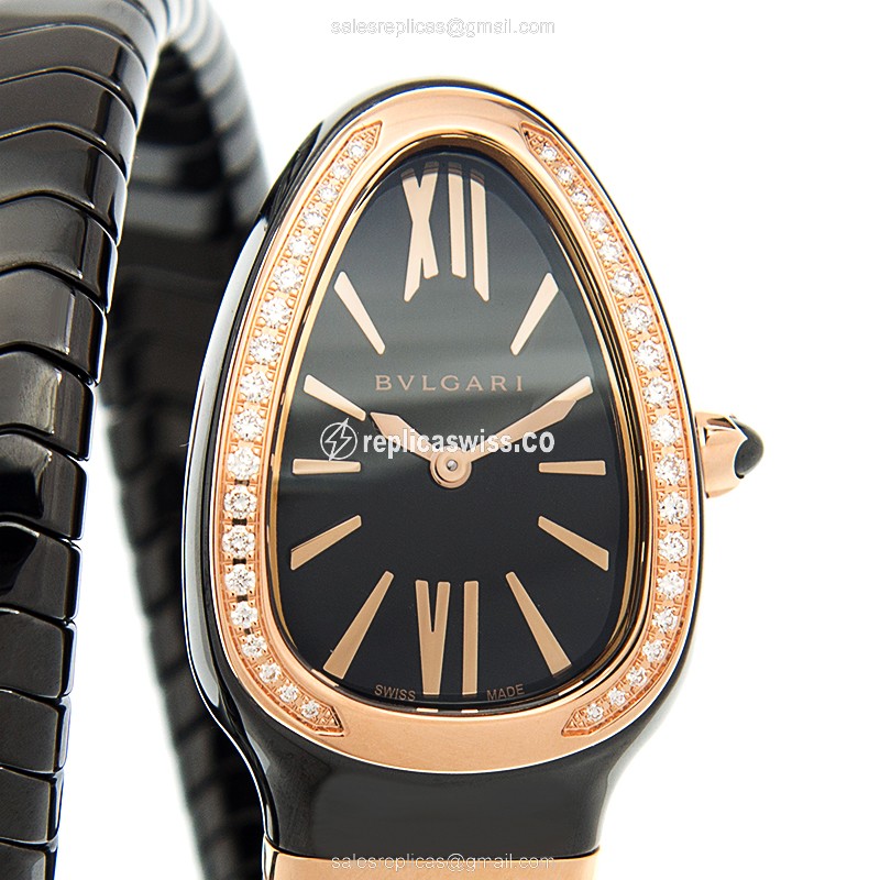 Bulgari 102532 SERPENTI Quartz Ceramic
