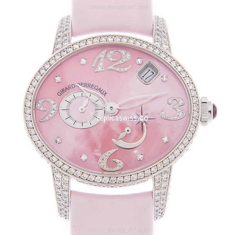 Girard Perregaux 80480D53P962-KK9D GIRARD PERREGAUX Automatic 18kt White Gold & Diamond