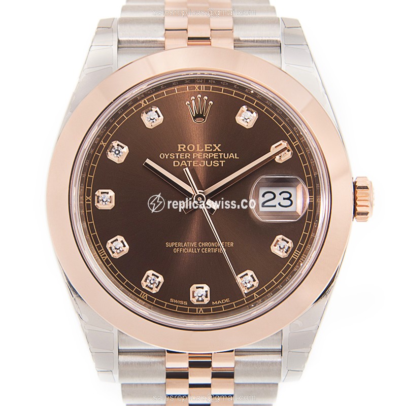 Rolex 126301-0004 DATEJUST Automatic 18kt Rose Gold & Steel