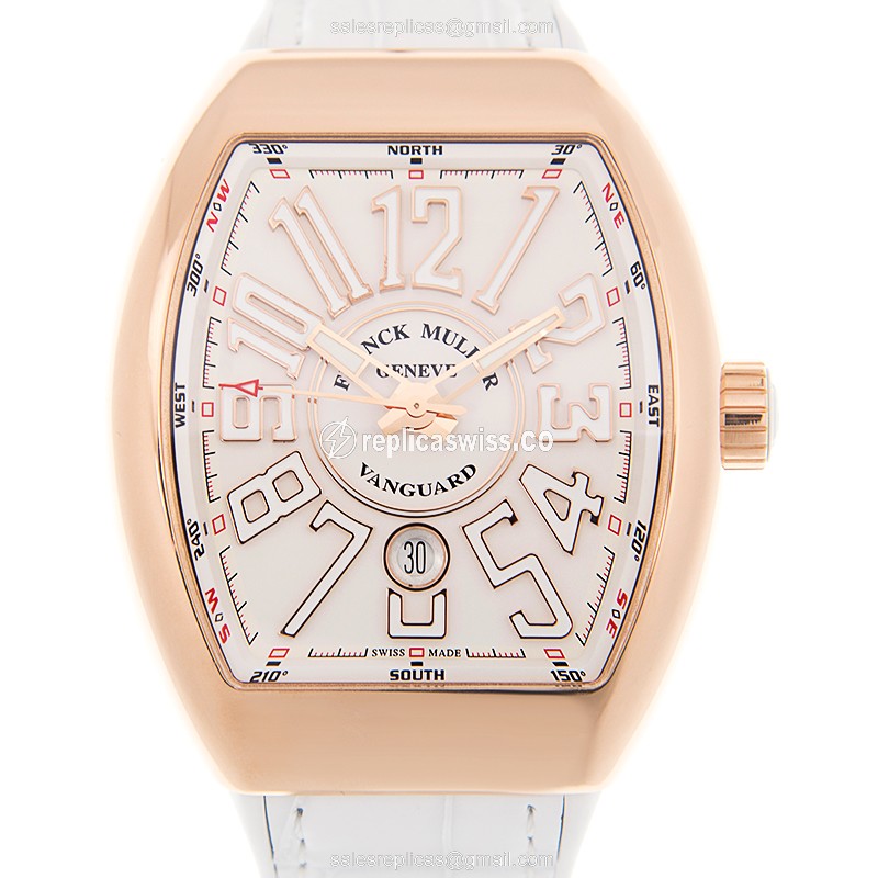 Franck Muller V 45 SC DT 5N.BC VANGUARD Automatic 18kt Rose Gold