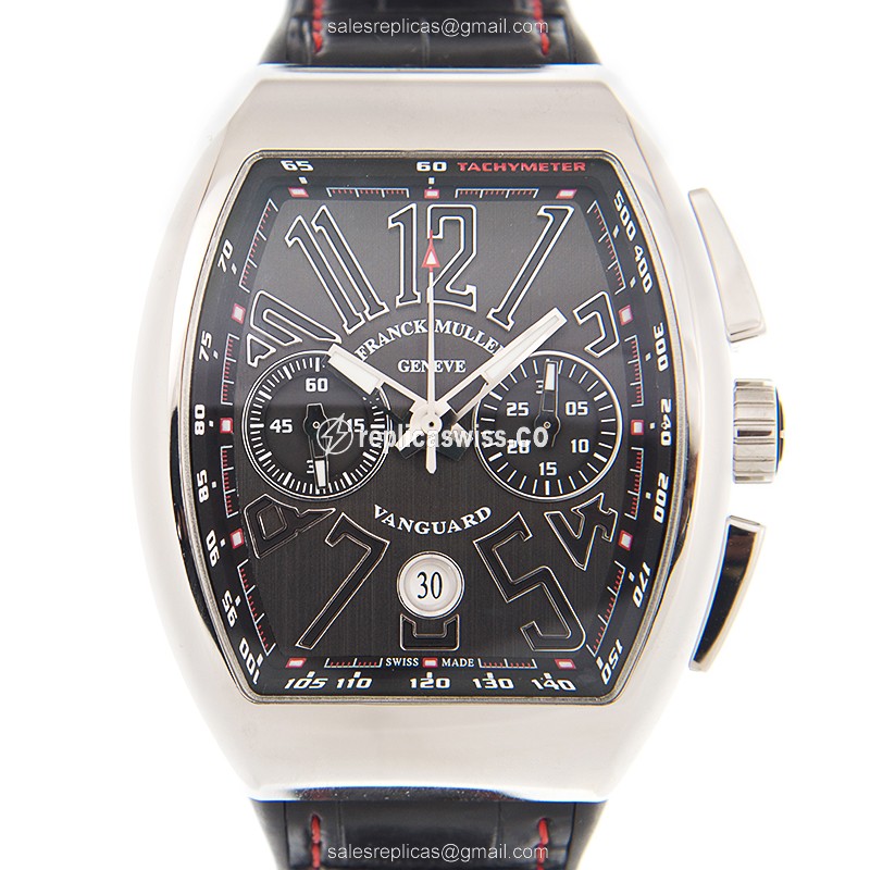 Franck Muller V 45 CC DT (AC.NR) VANGUARD Automatic Stainless Steel