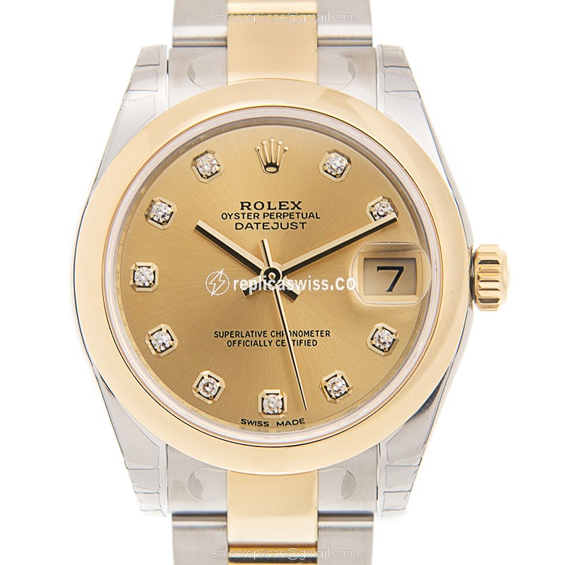 Rolex 178243GCH_O LADY DATEJUST Automatic 18kt Gold & Steel