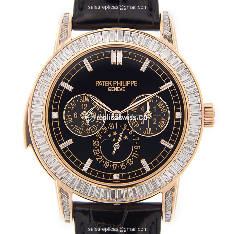 Patek Philippe 5073R-001 GRAND COMPLICATIONS Automatic 18kt Rose Gold & Diamonds