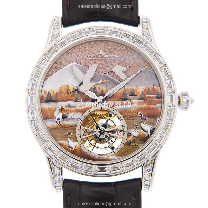 Jaeger-Lecoultre Q16634E7 MASTER ULTRA THIN Automatic 18kt White Gold & Diamond