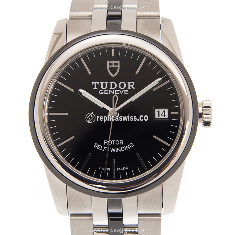 Tudor 55010N-68050N-BK GLAMOUR DATE Automatic Stainless Steel