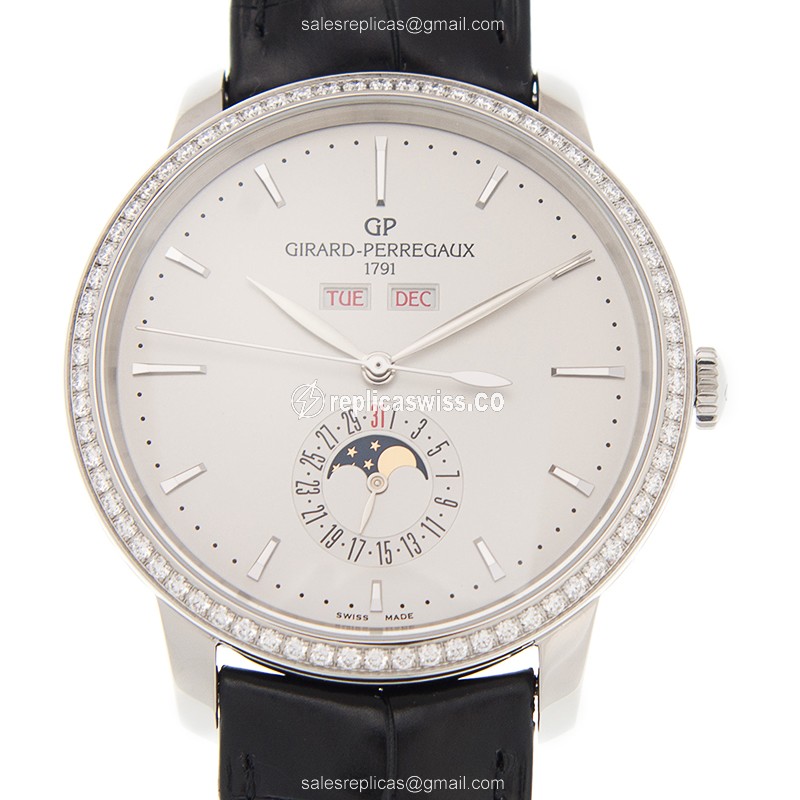 Girard Perregaux 49535D11A131-BB60 GIRARD-PERREGAUX 1966 Automatic Stainless Steel & Diamonds