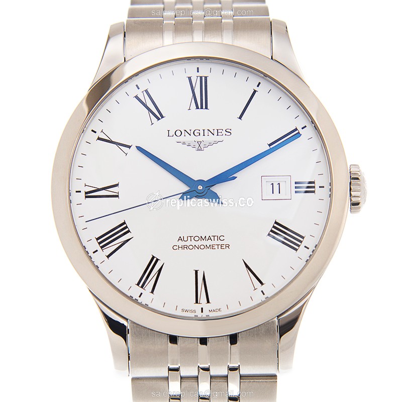 Longines L2.821.4.11.6 RECORD Automatic Stainless Steel