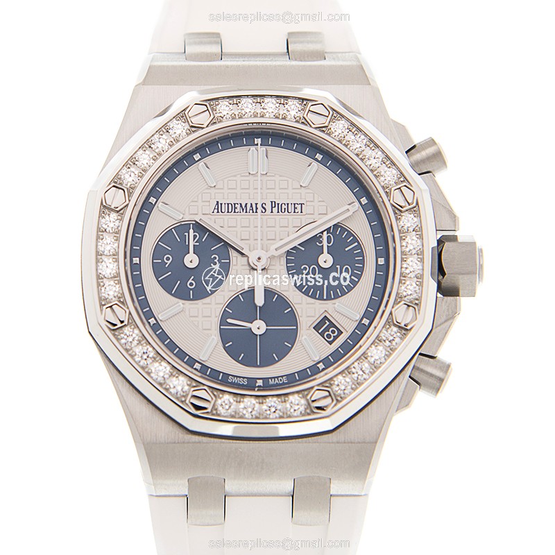 Audemars Piguet 26231ST.ZZ.D010CA.01 ROYAL OAK OFFSHORE Automatic Stainless Steel & Diamonds