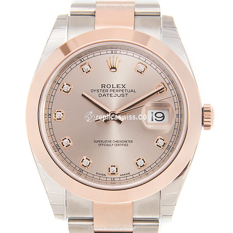 Rolex 126301-0007 DATEJUST Automatic 18kt Rose Gold & Steel