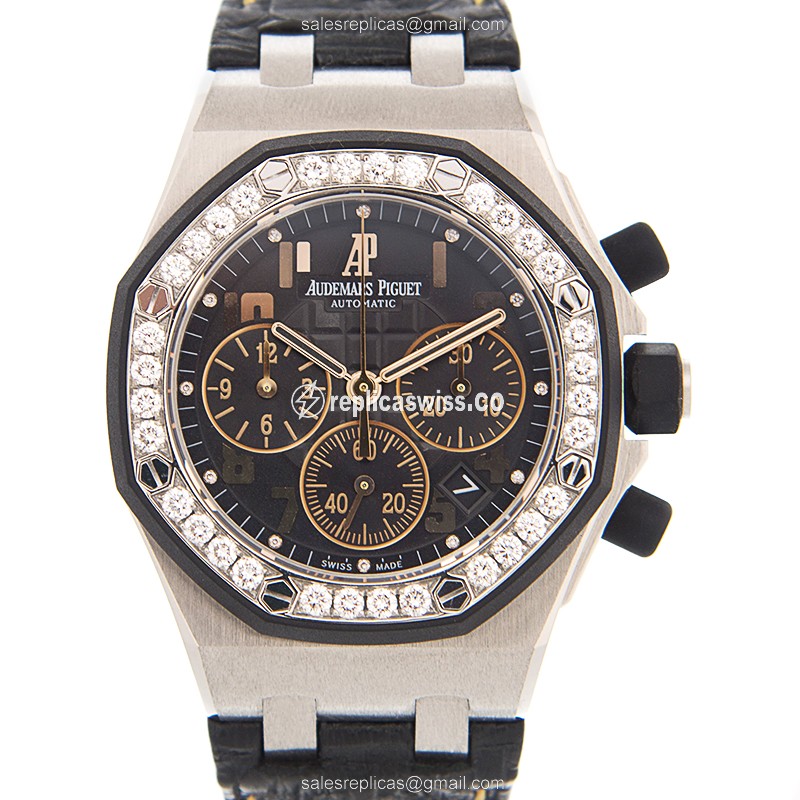 Audemars Piguet 26282SK.ZZ.D101CR.01 ROYAL OAK Automatic Stainless Steel & Diamonds
