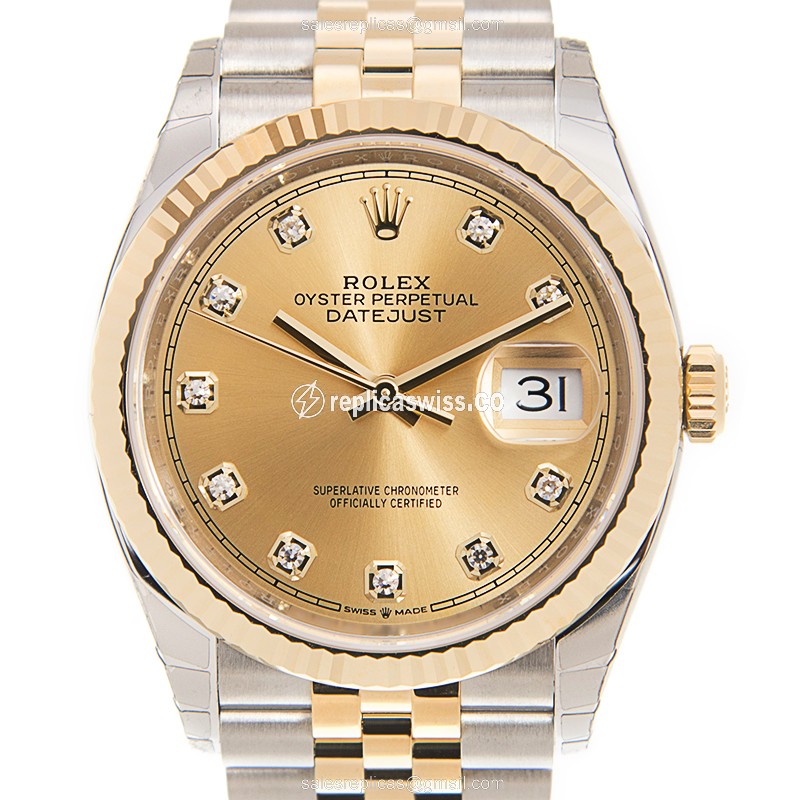 Rolex 126233-0017 DATEJUST Automatic 18kt Gold & Steel