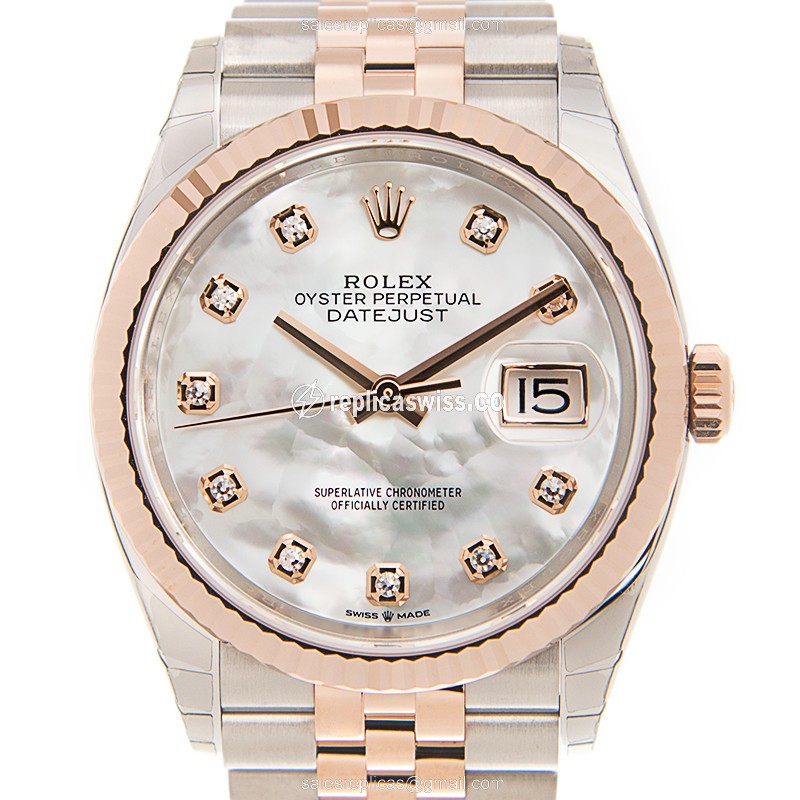 Rolex 126231-0021 DATEJUST Automatic 18kt Rose Gold & Steel