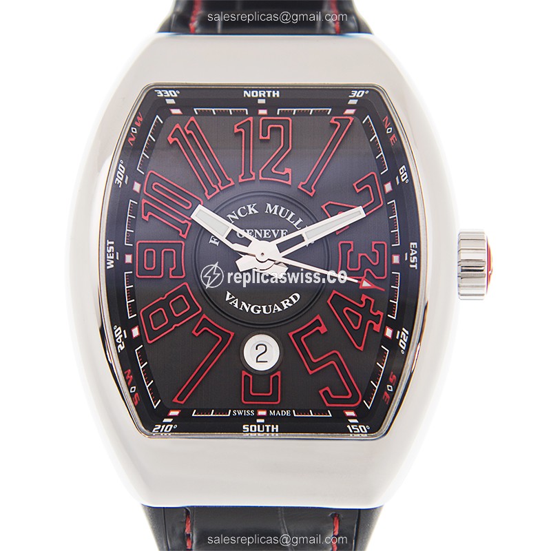 Franck Muller V 45 SC DT (AC.ER) VANGUARD Automatic Stainless Steel