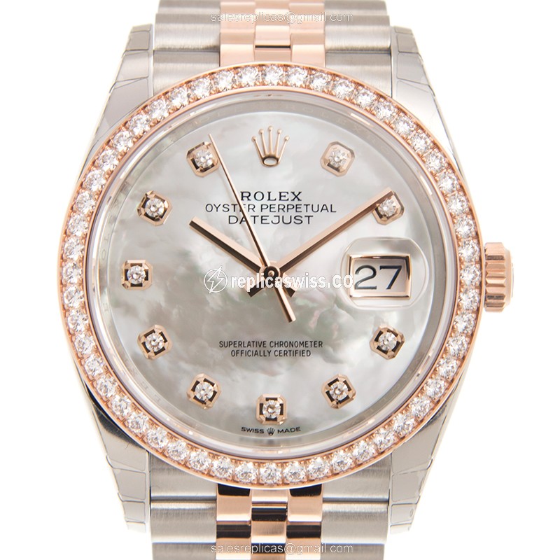 Rolex 126281RBR-0009 DATEJUST Automatic 18kt Rose Magic & Diamond