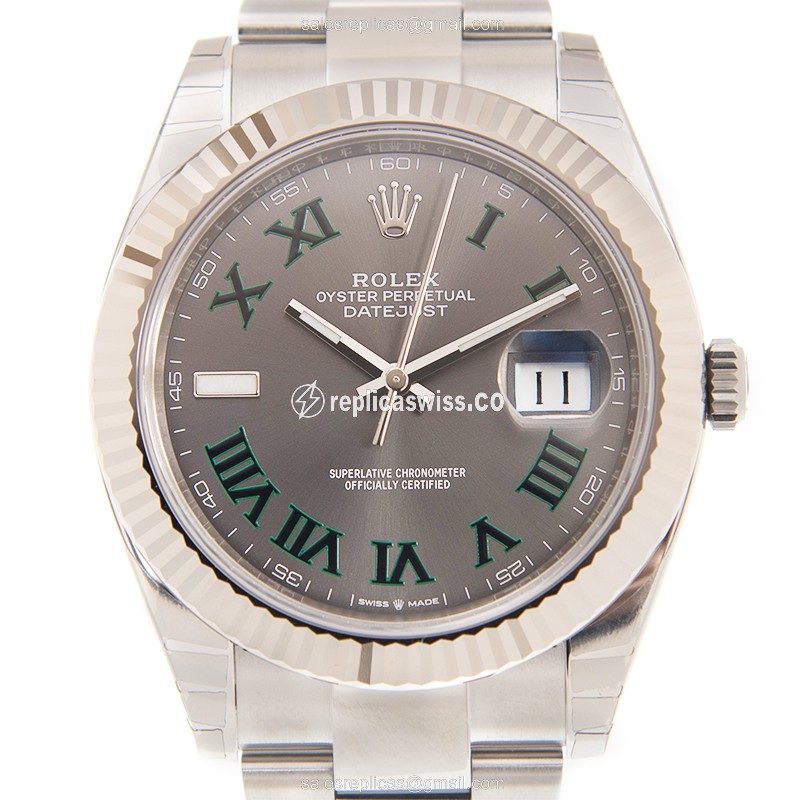 Rolex 126334-0021 DATEJUST Automatic 18kt White Gold & Steel