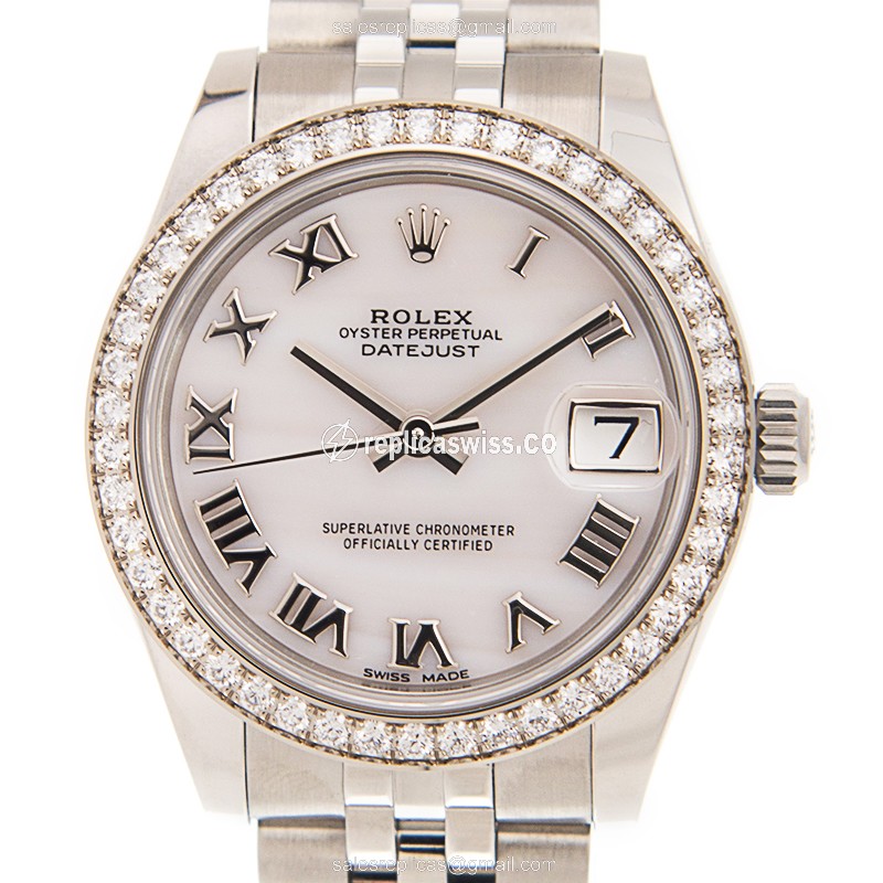 Rolex 178384NRWT_J DATEJUST Automatic Stainless Steel & Diamonds
