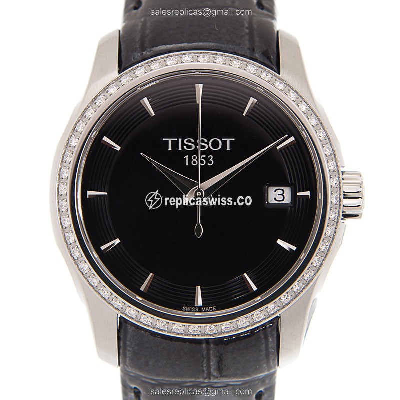 Tissot T035.210.66.051.00 T-CLASSIC Quartz Stainless Steel & Diamonds