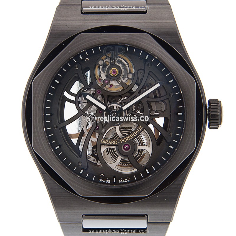 Girard Perregaux 81015-32-001-32A LAUREATO Automatic Ceramic