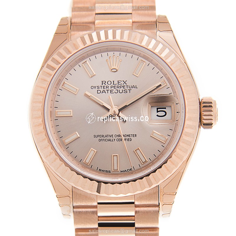 Rolex 279175-0001 LADY DATEJUST Automatic 18kt Rose Gold
