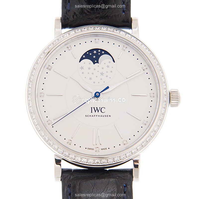IWC IW459008 PORTOFINO Automatic Stainless Steel & Diamonds