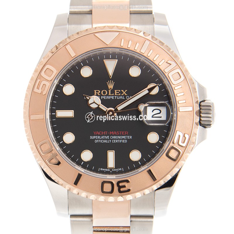 Rolex 268621-0004 YACHT MASTER Automatic 18kt Rose Gold & Steel