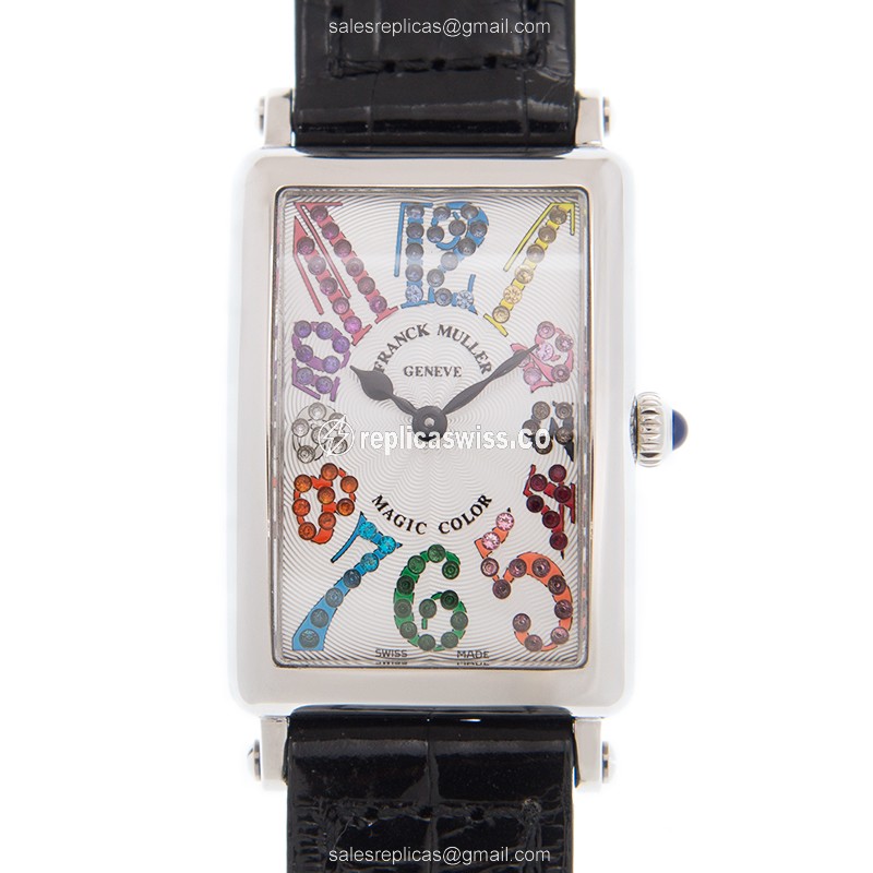 Franck Muller 902 QZ MAG COL (AC) LONG ISLAND Quartz Stainless Steel