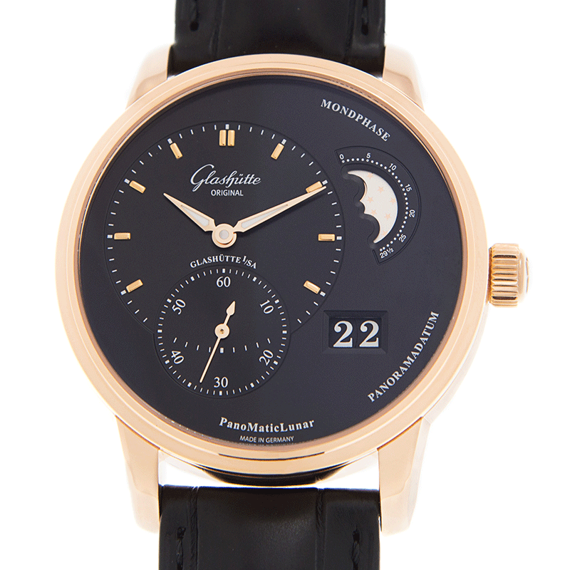 Glashutte 1-90-02-49-35-30 PANO Automatic 18kt Rose Gold