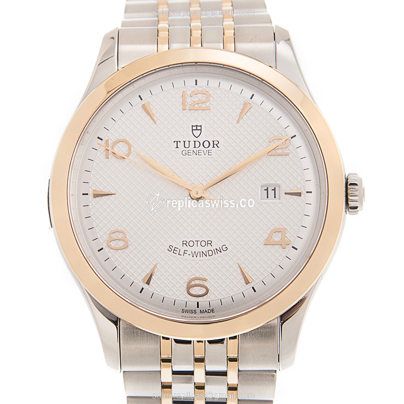 Tudor 91651-67071-SV 1926 Automatic 18kt Rose Gold & Steel