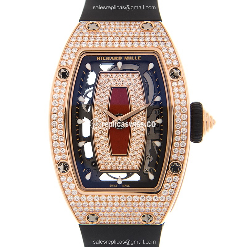 Richard Mille RM07-01RG Automatic 18kt Rose Magic & Diamond