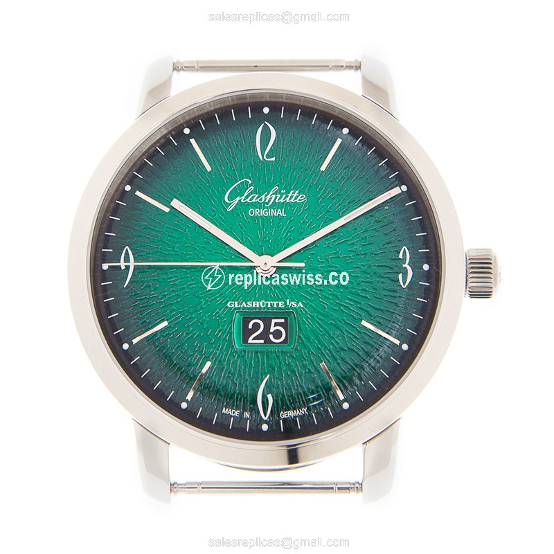 Glashutte 2-39-47-04-02-04 VINTAGE Automatic Steel