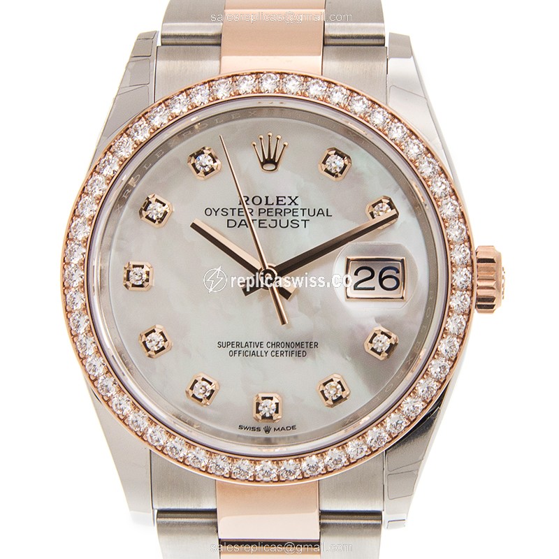 Rolex 126281RBR-0010 DATEJUST Automatic 18kt Rose Magic & Diamond