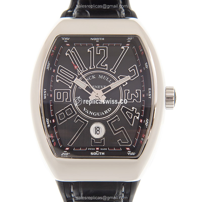 Franck Muller V 41 SC DT AC.NR VANGUARD Automatic Stainless Steel