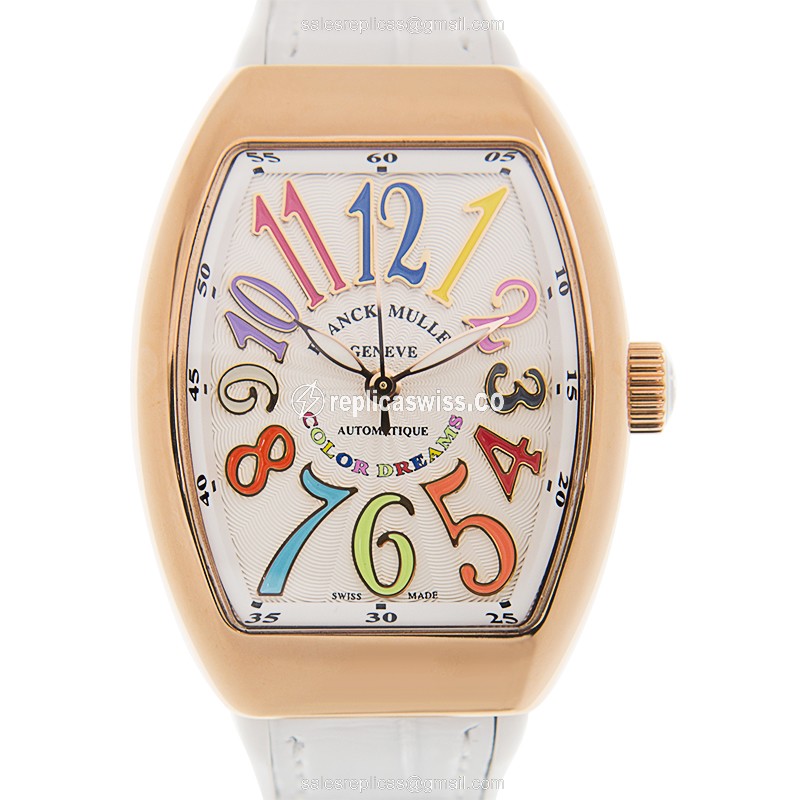 Franck Muller V 32 SC AT FO COL DRM (5N.BC) VANGUARD Automatic 18kt Rose Gold