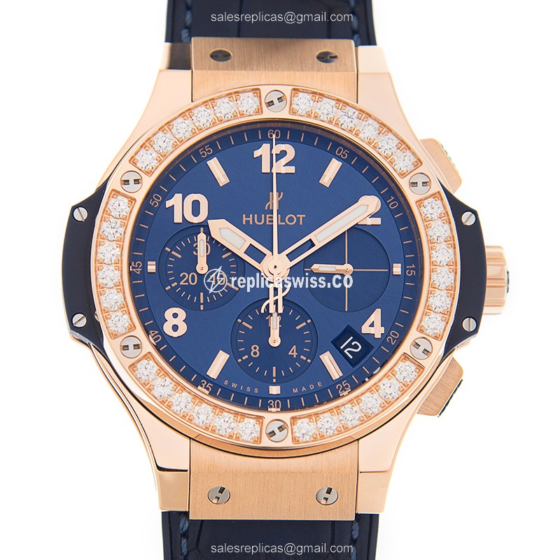 Hublot 341.PX.7180.LR.1204 BIG BANG Automatic 18kt Rose Gold & Diamonds
