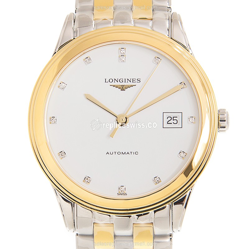 Longines L4.974.3.27.7 FLAGSHIP Automatic Gold-Plated & Stainless Steel