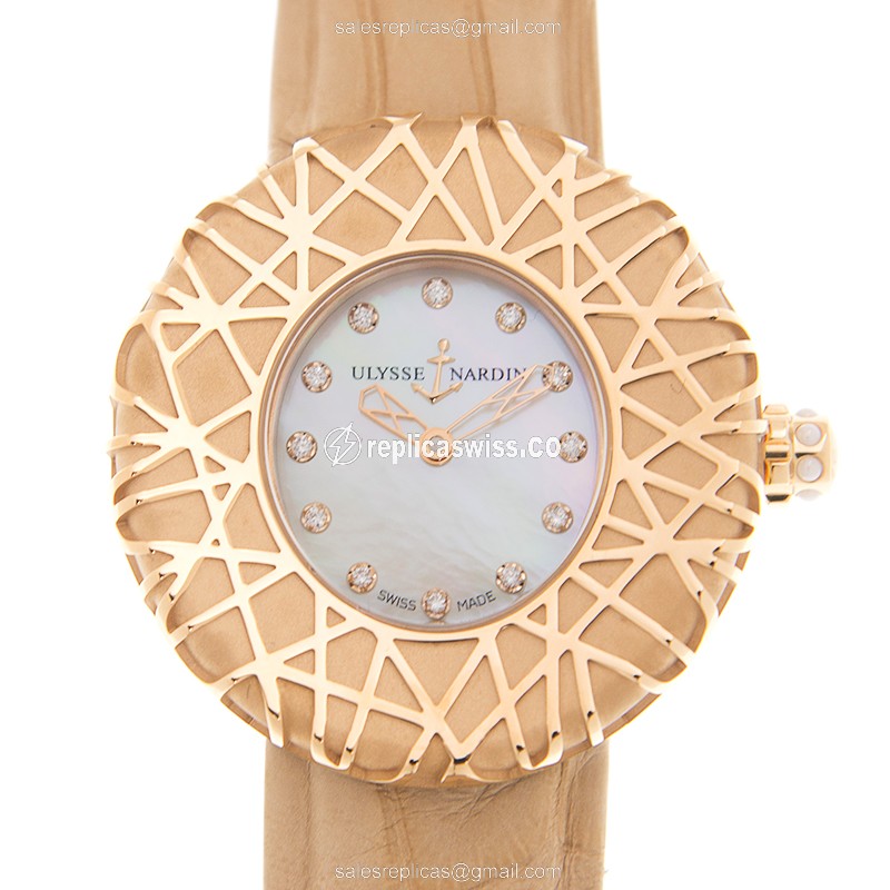 Ulysse Nardin 8106-108 CLASSIC Automatic 18kt Rose Gold