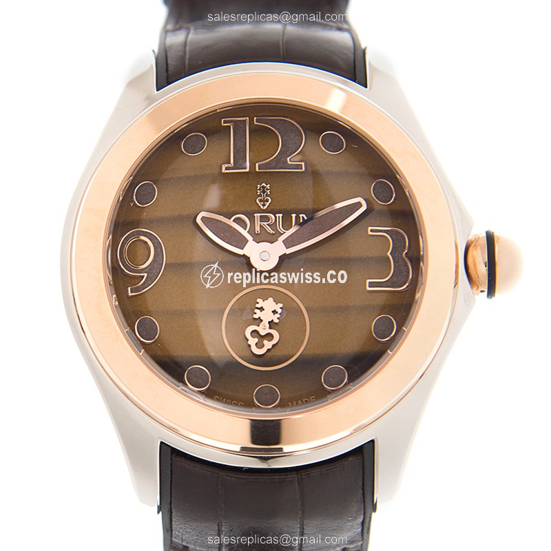 Corum 395.100.24/0002 OT01 BUBBLE Automatic 18kt Rose Gold & Steel
