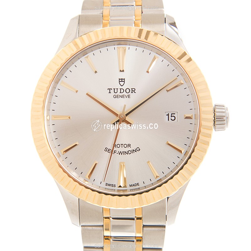 Tudor 12513-65063-SV STYLE Automatic 18kt Gold & Steel