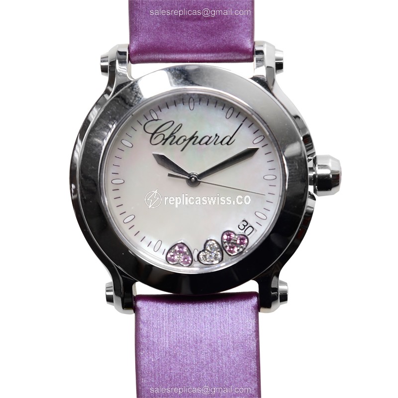 Chopard 278475 3044 HAPPY HEART Quartz Stainless Steel