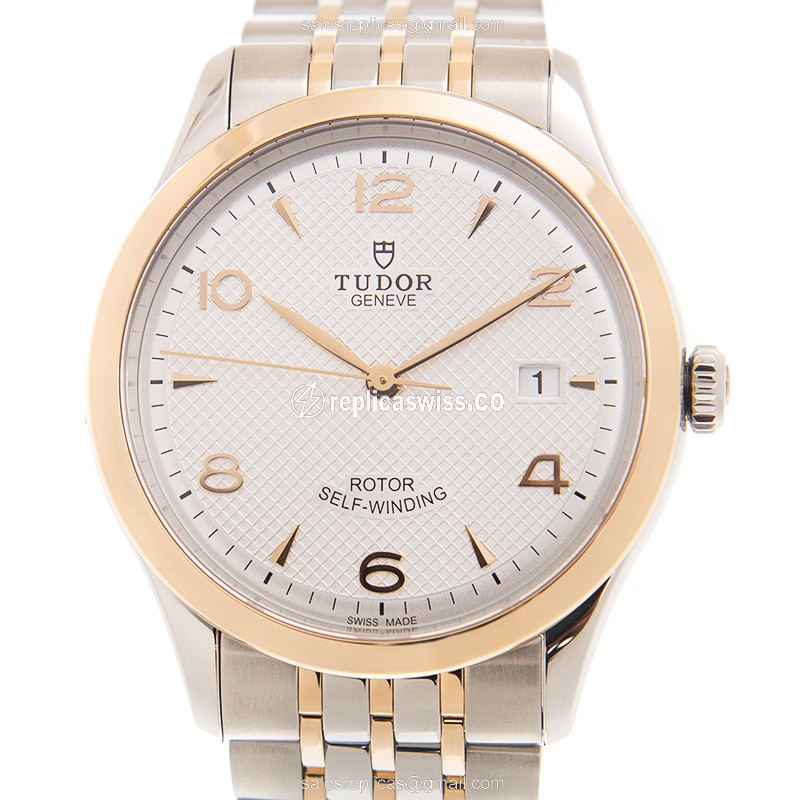 Tudor 91551SVAR 1926 Automatic 18kt Rose Gold & Steel