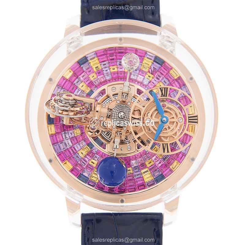 Jacob & Co AT130.48.HD.UC.B FL4D ASTRONOMIA Automatic 18kt Rose Gold