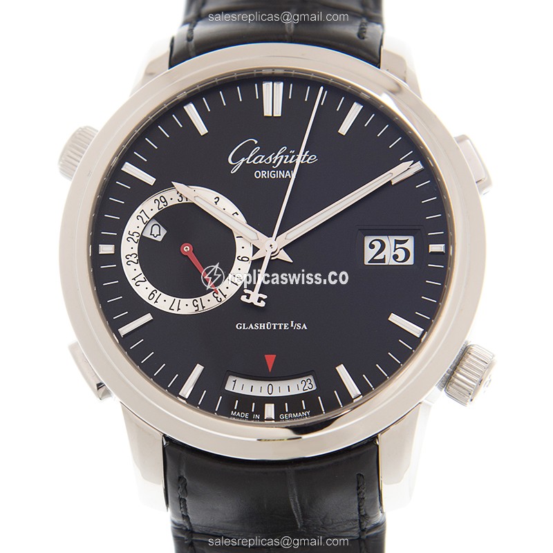 Glashutte 100-13-02-02-04 SENATOR MANUAL WINDING SKELETONIZED Automatic Stainless Steel