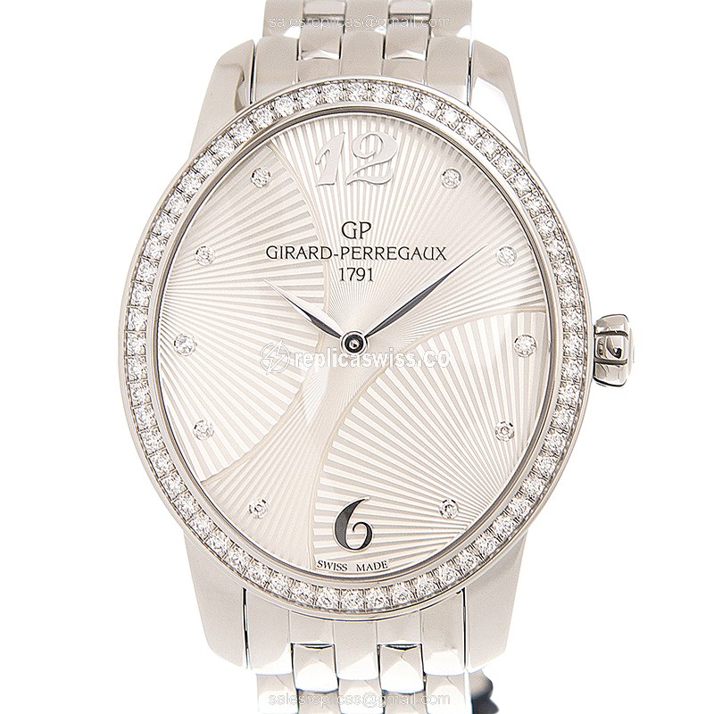 Girard Perregaux 80493D11A161-11A CATS EYE Automatic Stainless Steel & Diamonds