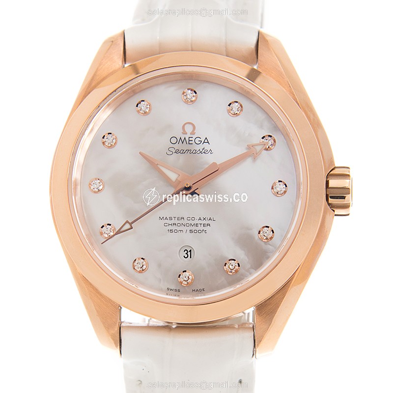Omega 231.53.34.20.55.001 SEAMASTER Automatic 18kt Rose Gold
