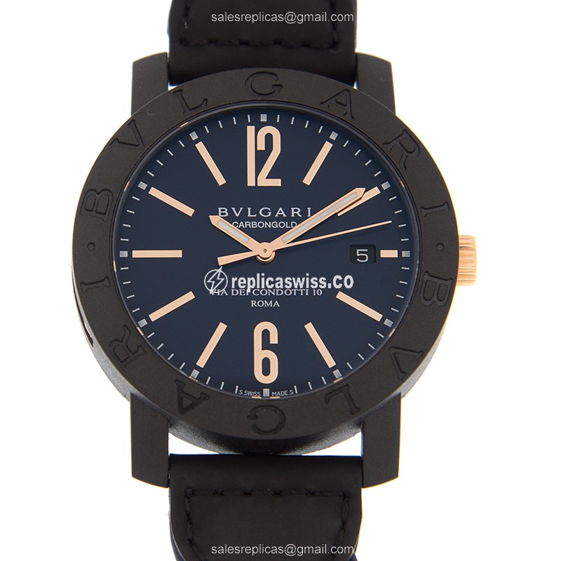 Bulgari BBP40C3CGLD BULGARI Automatic PVD Titanium