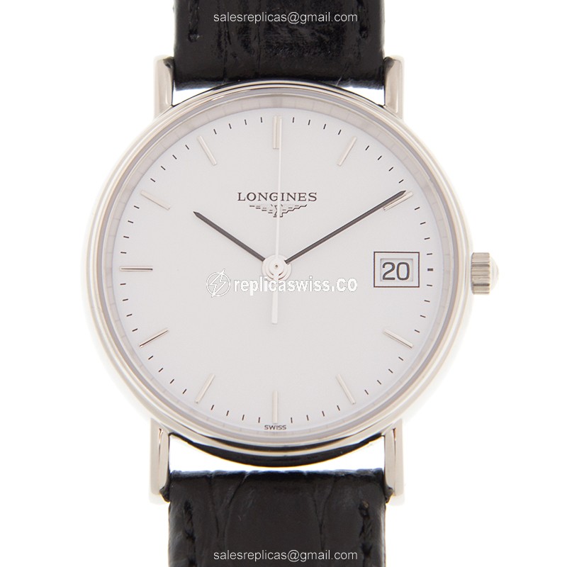 Longines L4.320.4.12.2 PRESENCE Quartz Stainless Steel